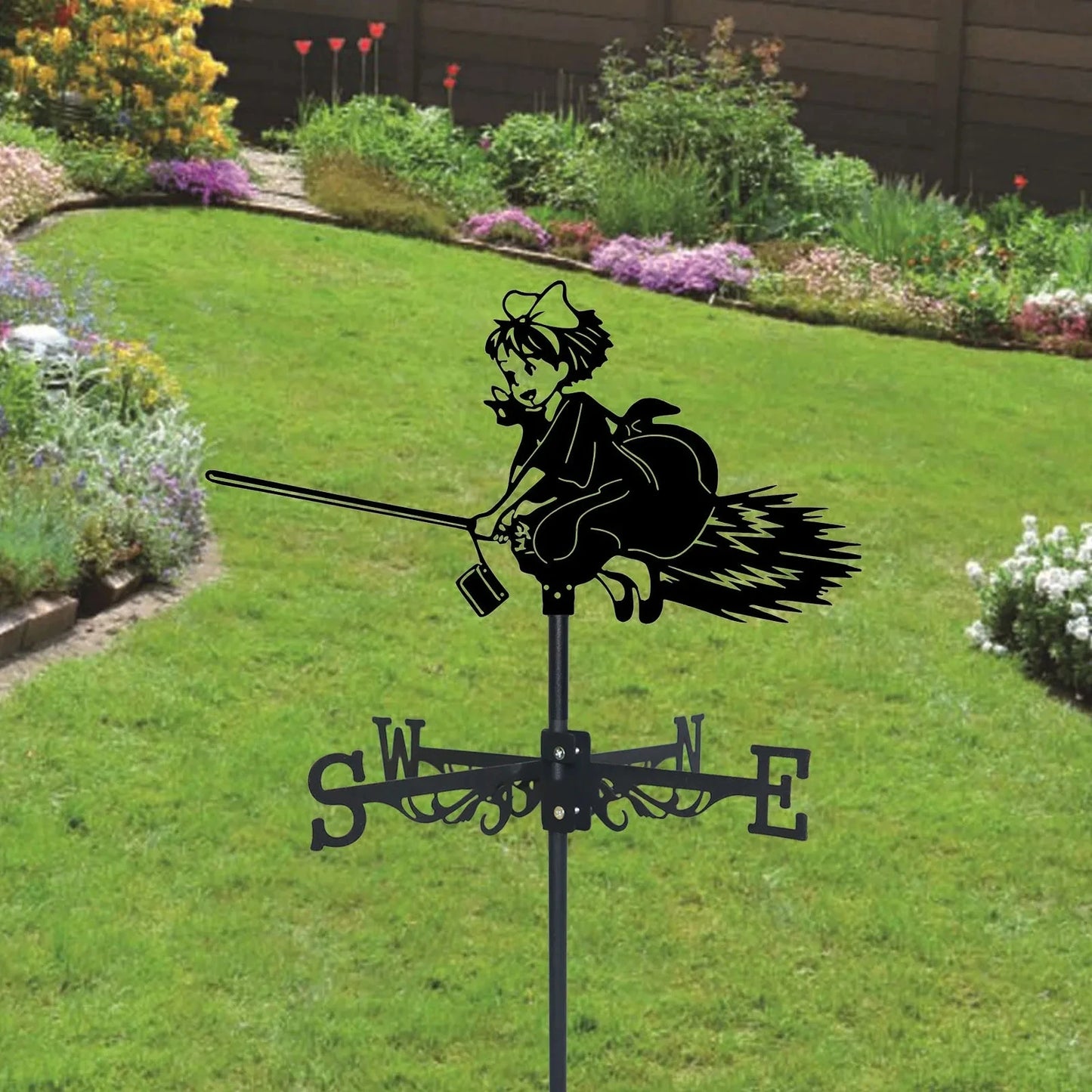 Witch Metal Weathervane