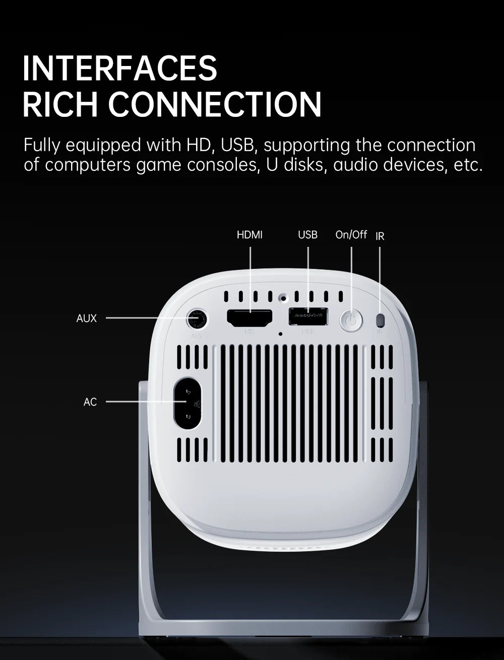 HONGTOP S40 Mini Projector