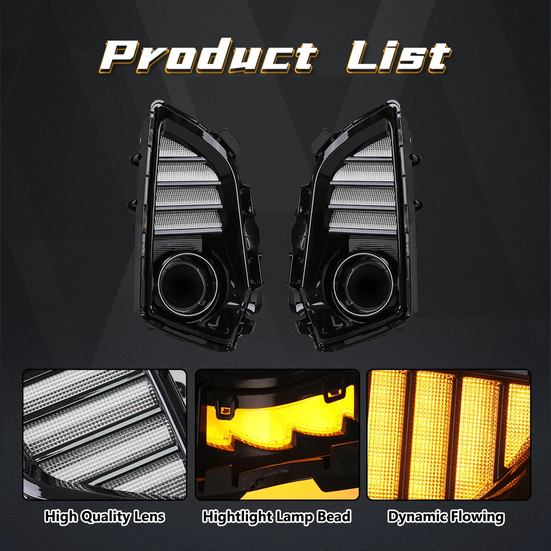 DLAA LED Fog Lamp & DRL