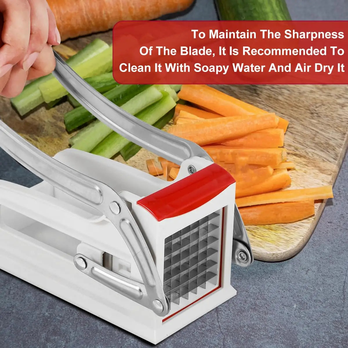 Manual Potato Chipper with 25/49 Holes