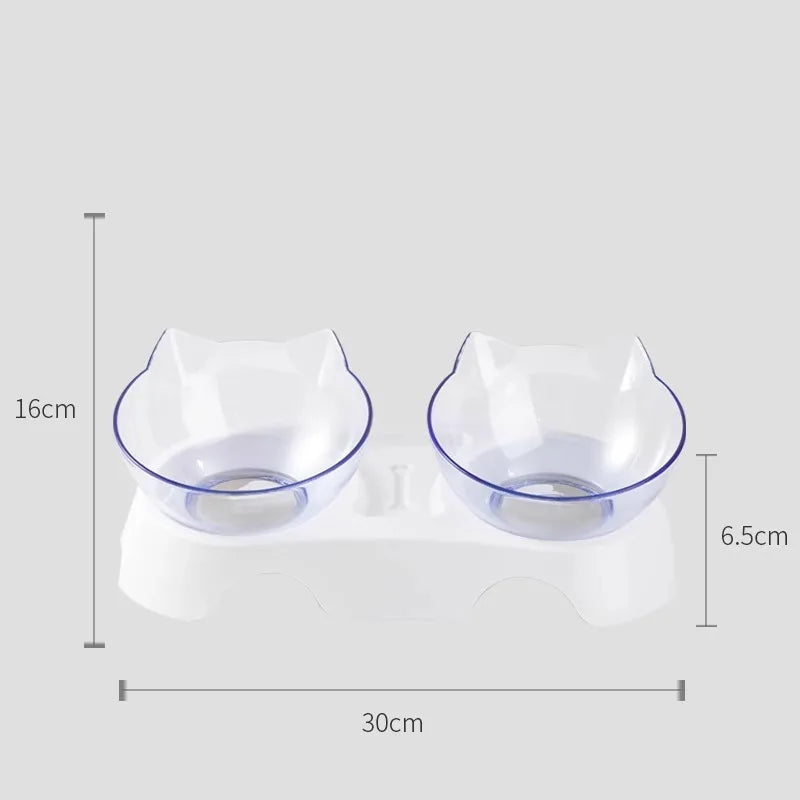 Double Cat & Dog Bowl