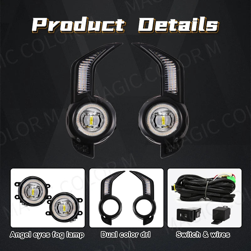 LED DRL & Fog Lamp – Fits Toyota 4Runner
