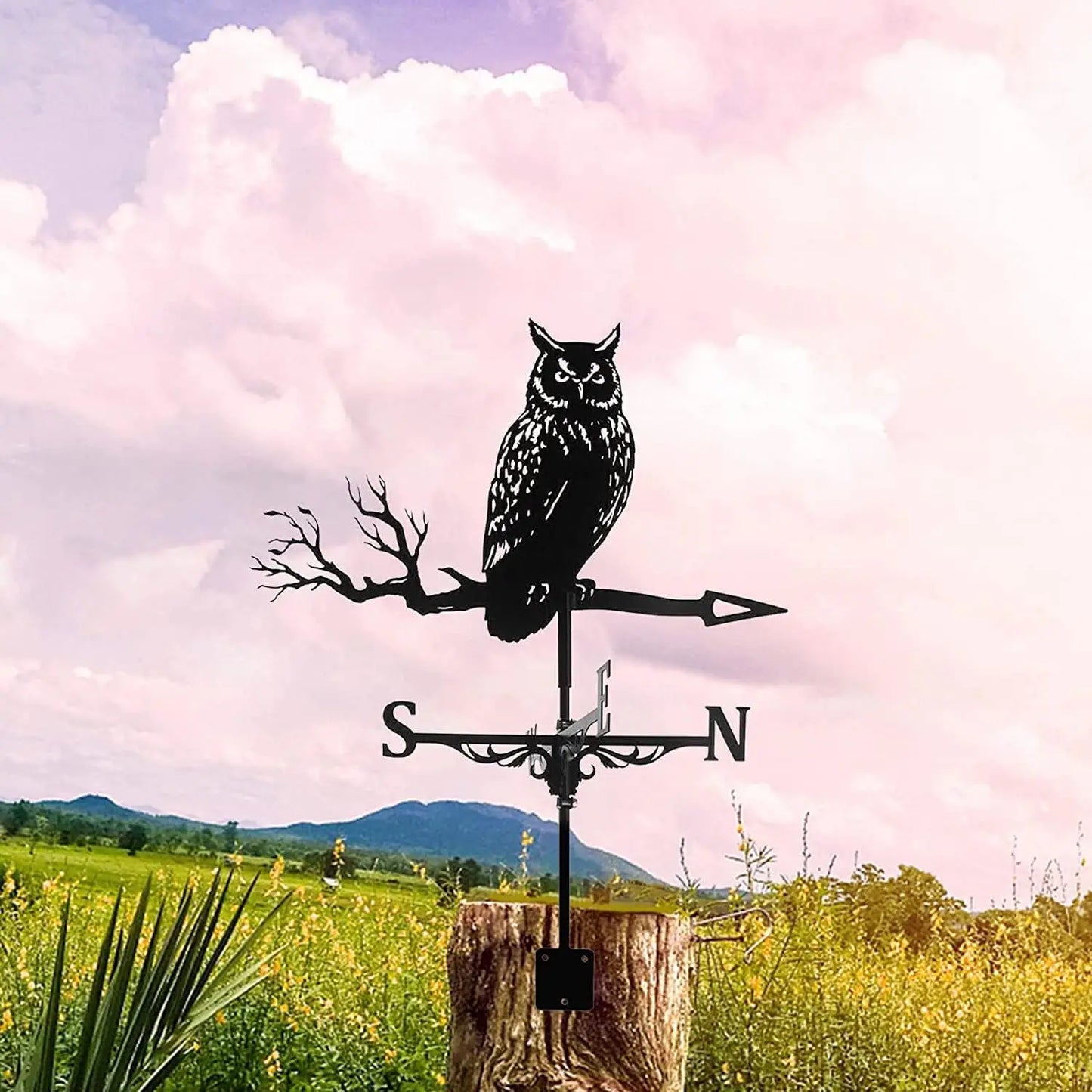 Witch Metal Weathervane
