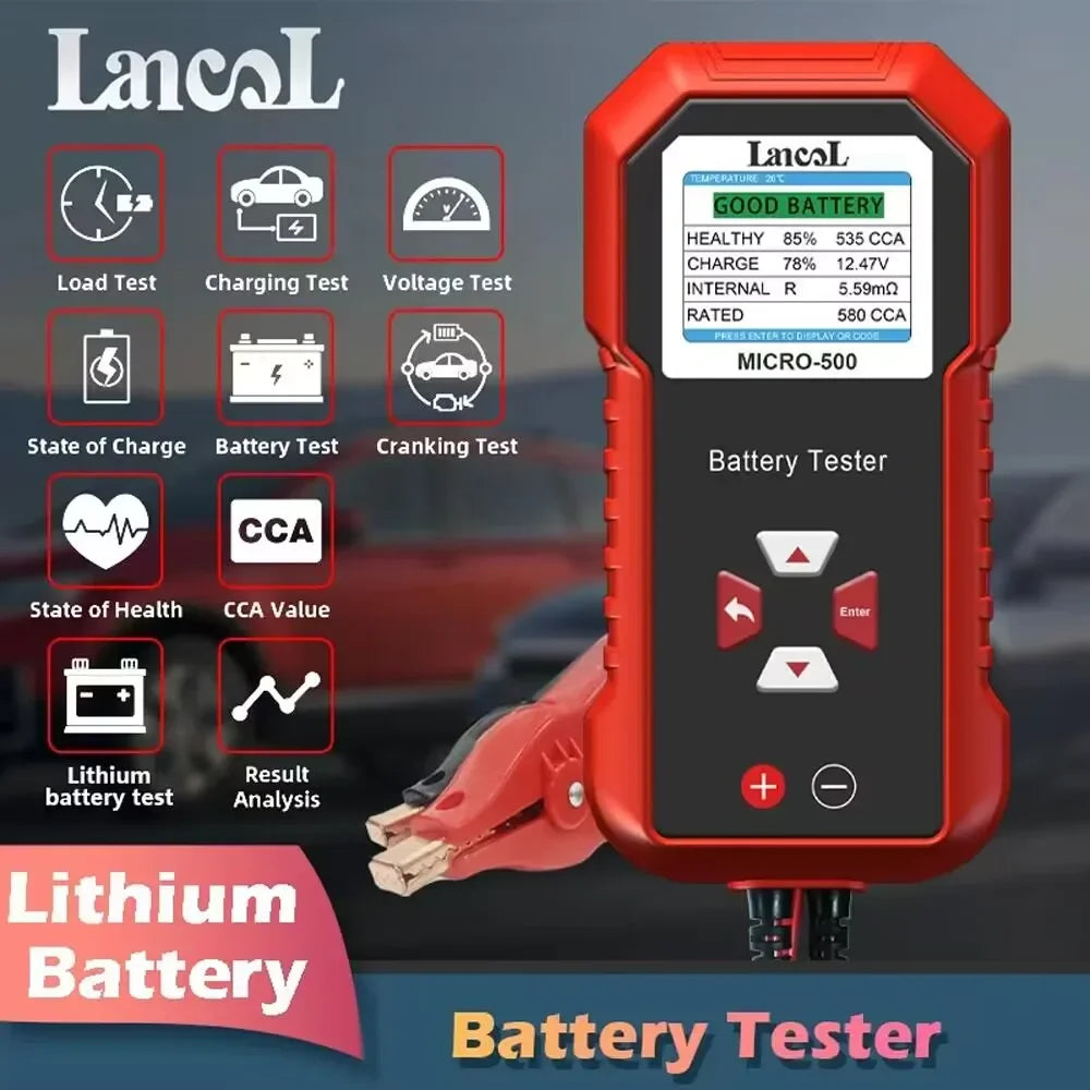 Mechanical Battery Capacity Tester