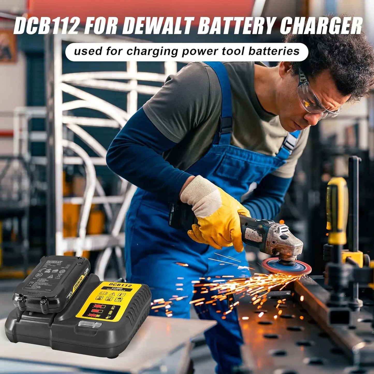 DCB112 Li-Ion Battery Charger