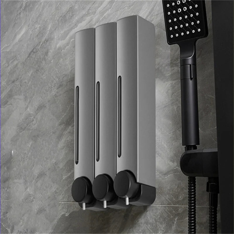 420ml Wall-Mounted Soap & Shampoo Dispenser