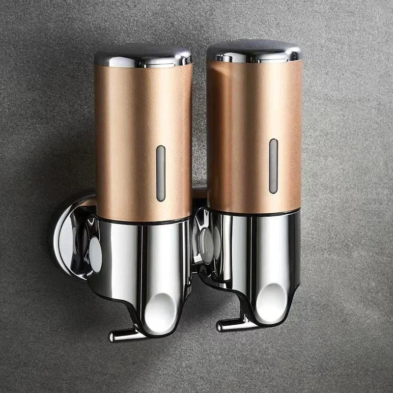 Wall-Mounted Soap & Shampoo Dispenser