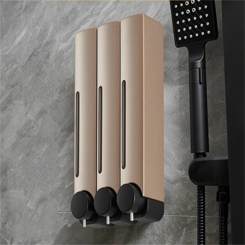420ml Wall-Mounted Soap & Shampoo Dispenser