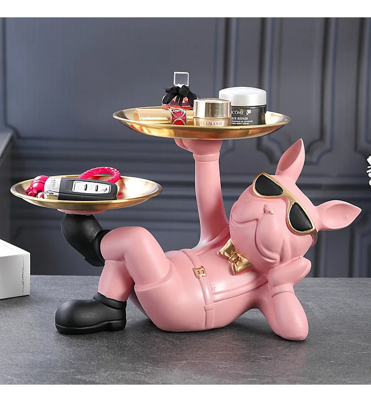 Wealth Dog Key & Candy Tray Ornament
