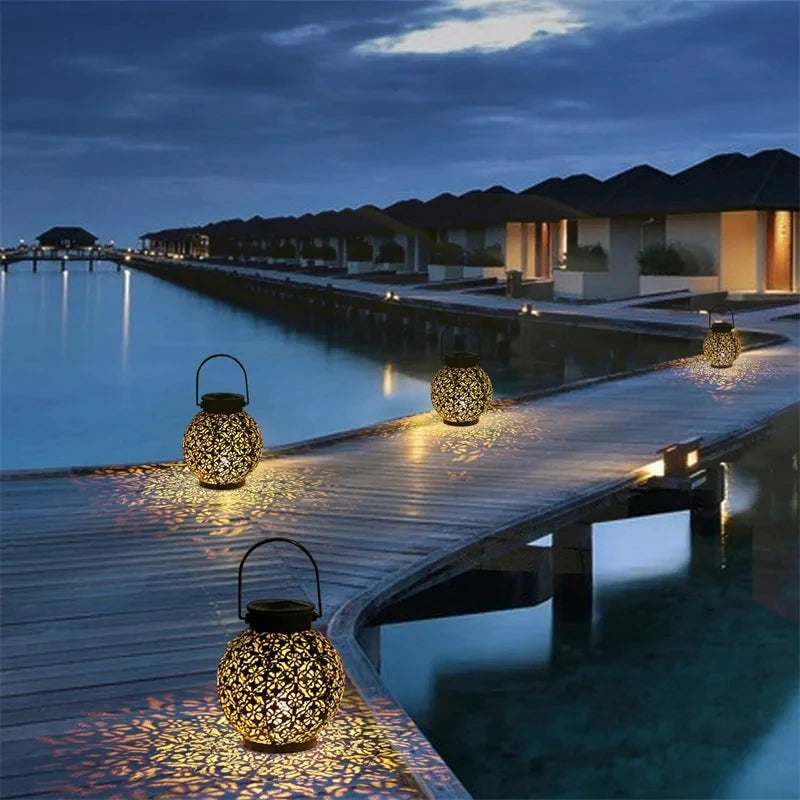 Outdoor Waterproof Solar Projection Garden Light