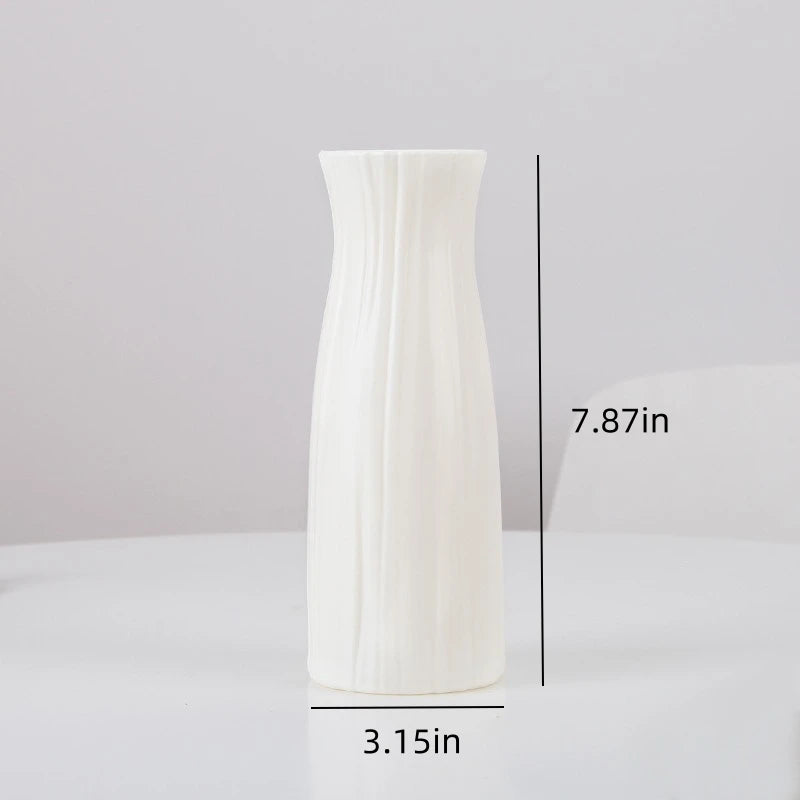 Minimalist Solid Color Plastic Pot