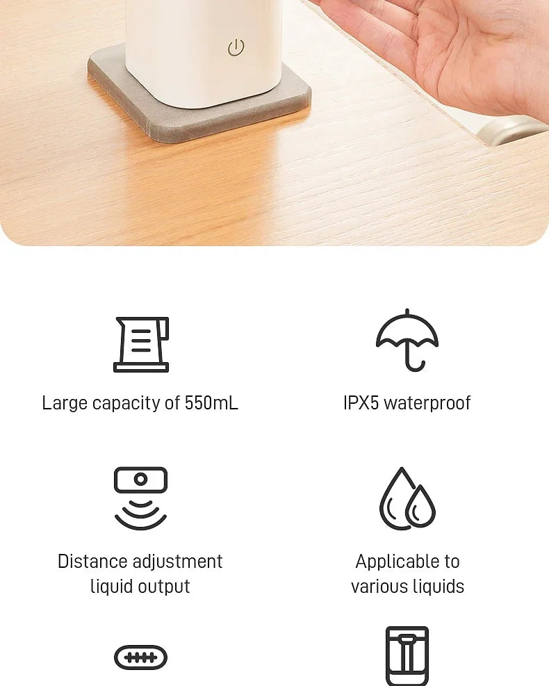 Automatic Infrared Foam Soap Dispenser