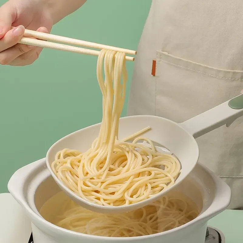 Long-Handle Kitchen Pasta Spoon & Funnel