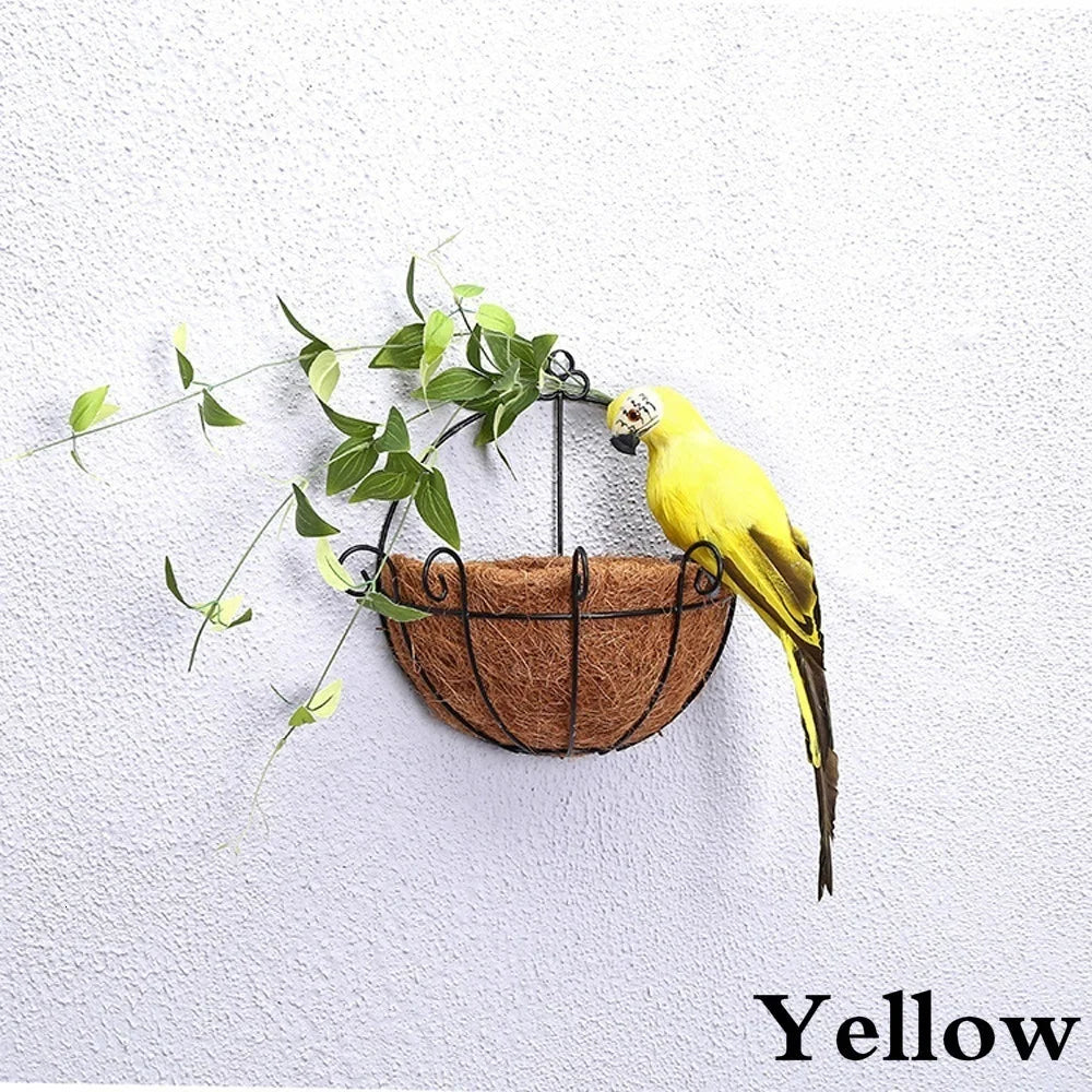 Creative 25/35cm Simulation Parrot Lawn Decoration