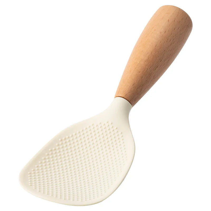 Wooden Handle Silicone Cooking Spatula