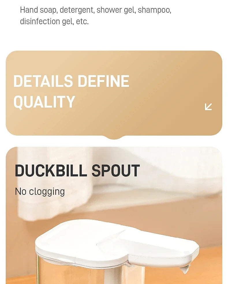 Automatic Infrared Foam Soap Dispenser