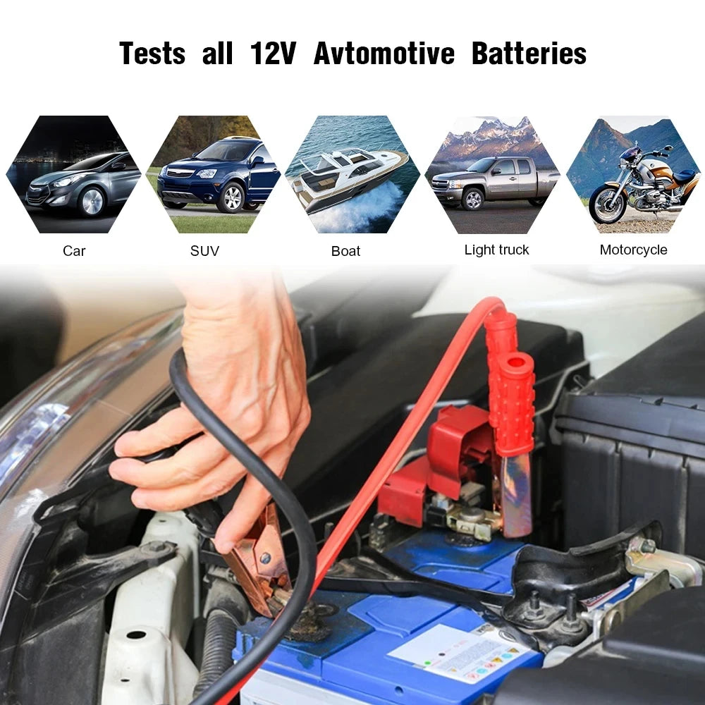 Battery Analyzer & Cranking/Charging Circuit Tester 100-2000CCA