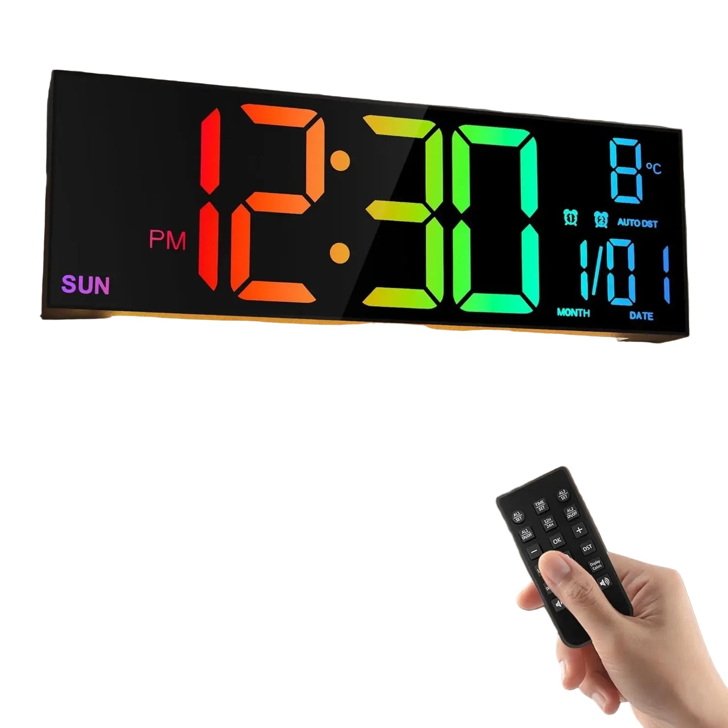 16.2" Large Digital Wall Clock