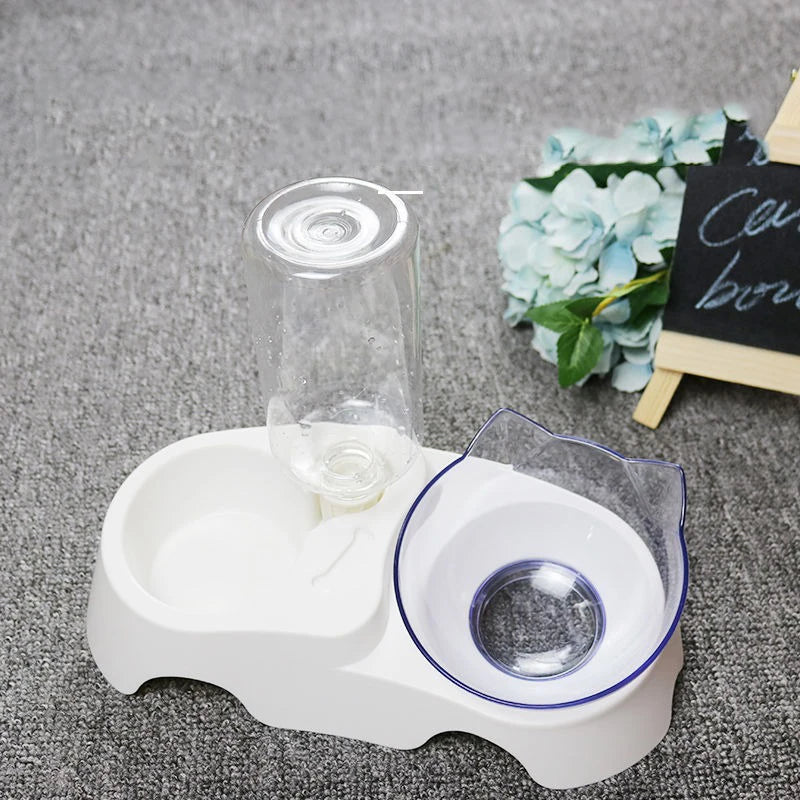 Double Cat & Dog Bowl