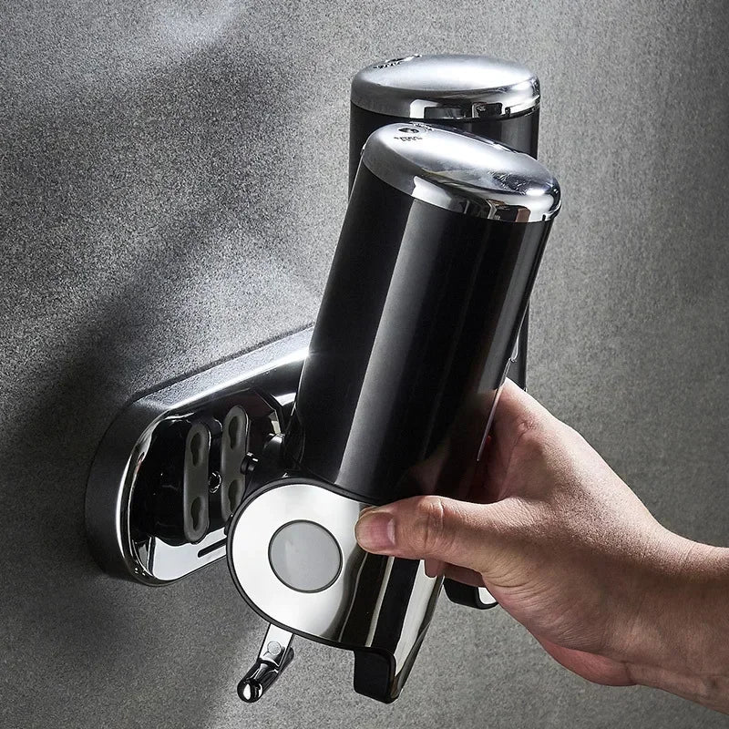Wall-Mounted Soap & Shampoo Dispenser
