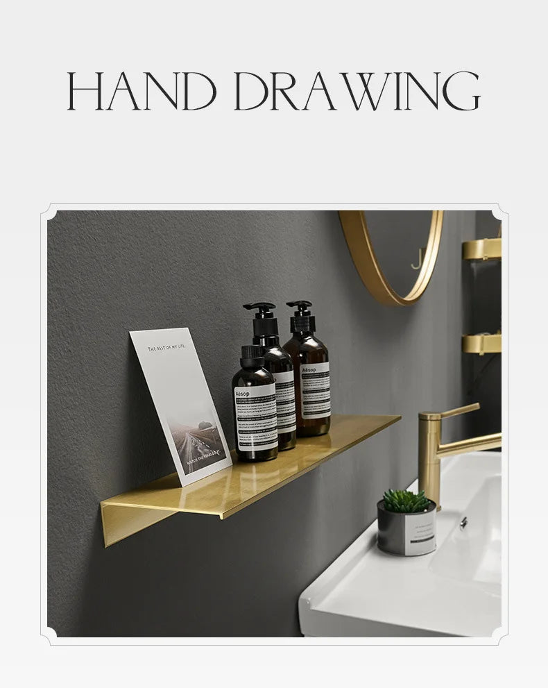 30-50cm Modern Wall Shelf