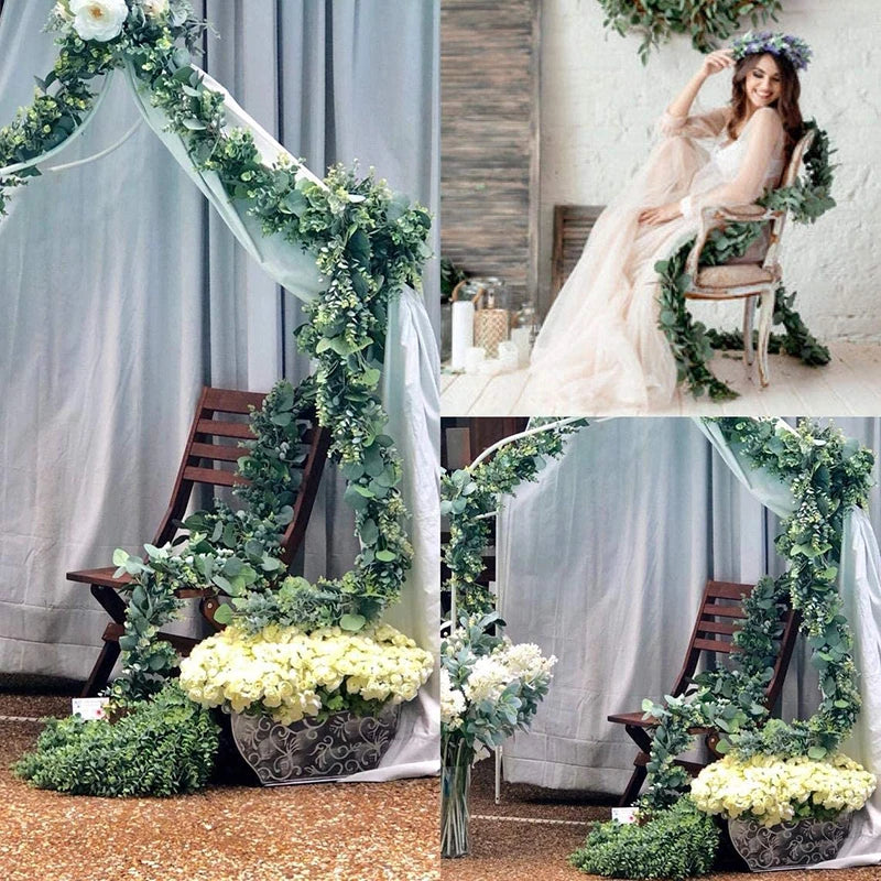 Silk Vine Wall Hanging for Home, Wedding & Party Decor