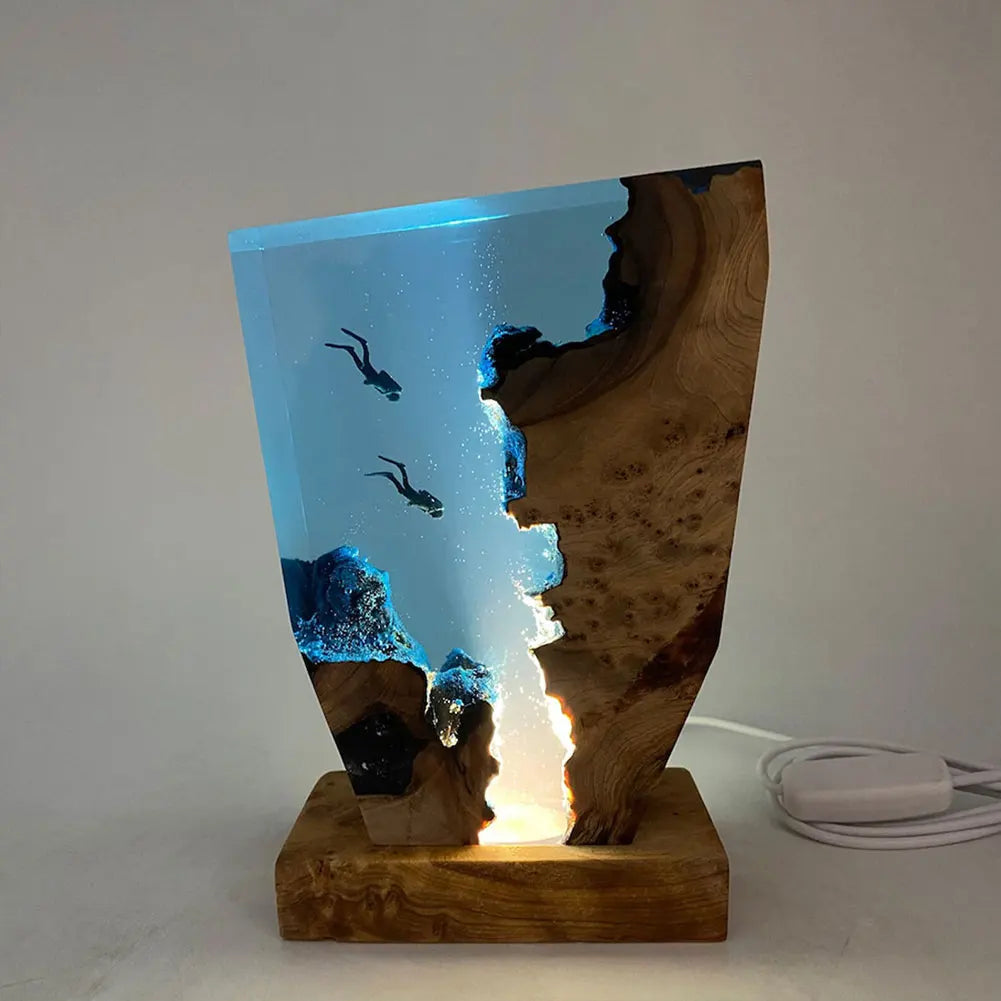 Seabed Exploration Resin Table Light