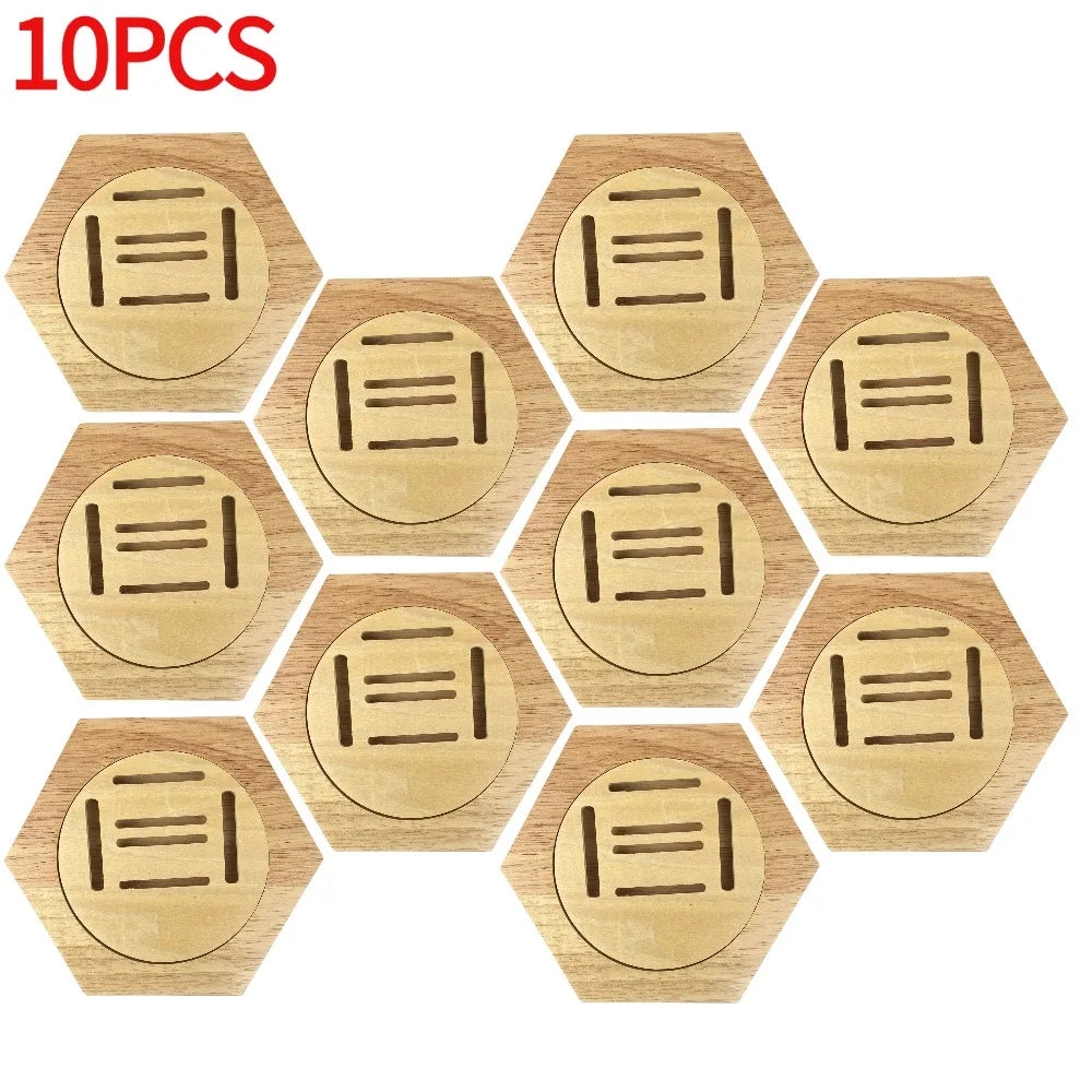 1-10pcs Honeycomb Medal Holder for Wall Decoration