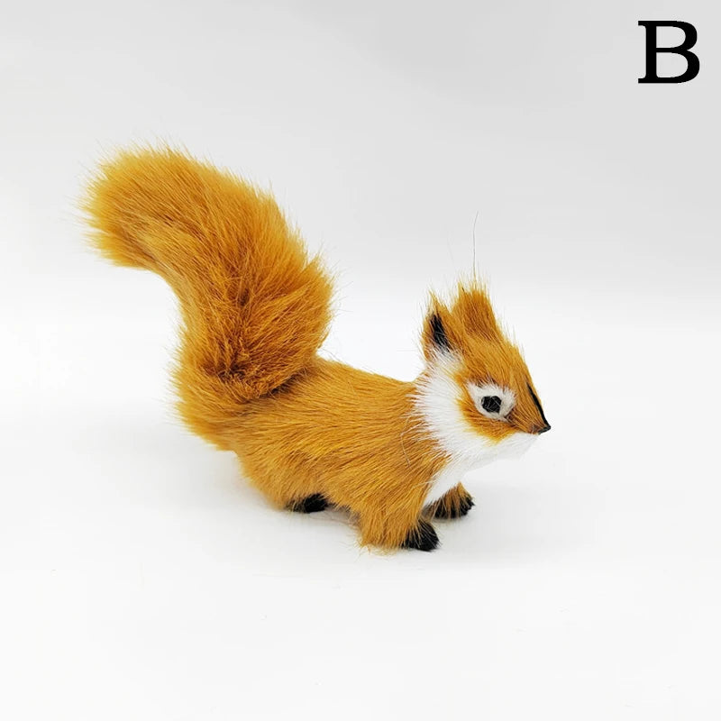 Mini Artificial Squirrel Figurine