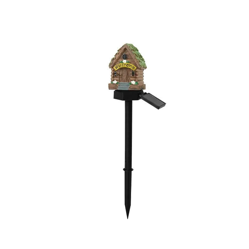 LED Solar Miniature Fairy House Light