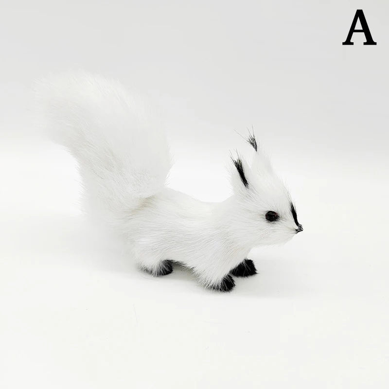 Mini Artificial Squirrel Figurine