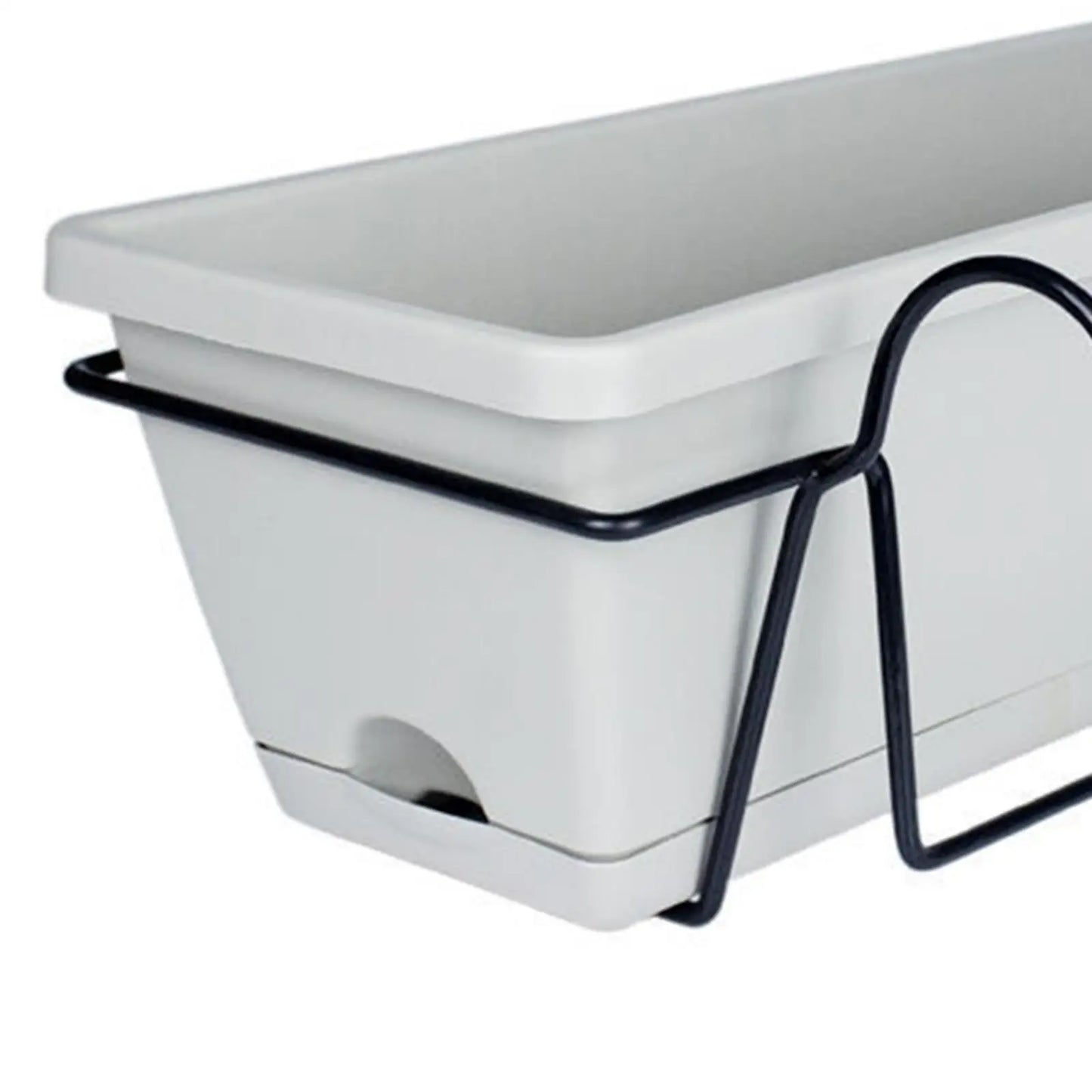 Railing & Window Box Flower Pot for Garden & Yard