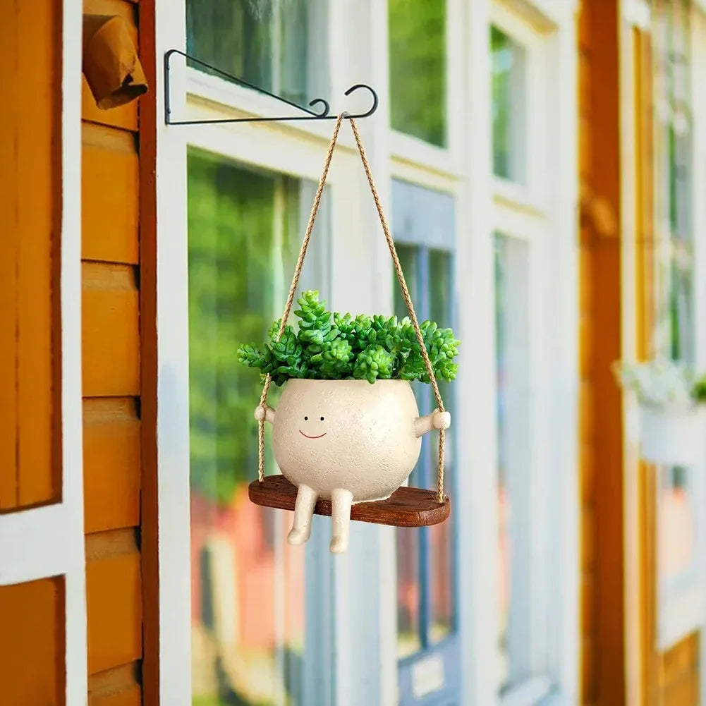 Creative Head Planter for Home & Garden Decor