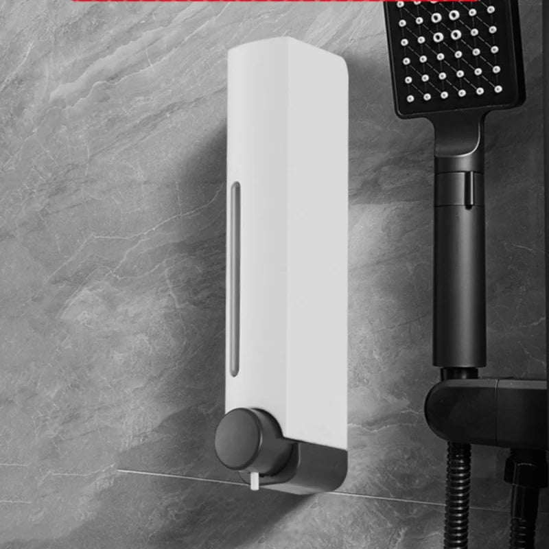 420ml Wall-Mounted Soap & Shampoo Dispenser