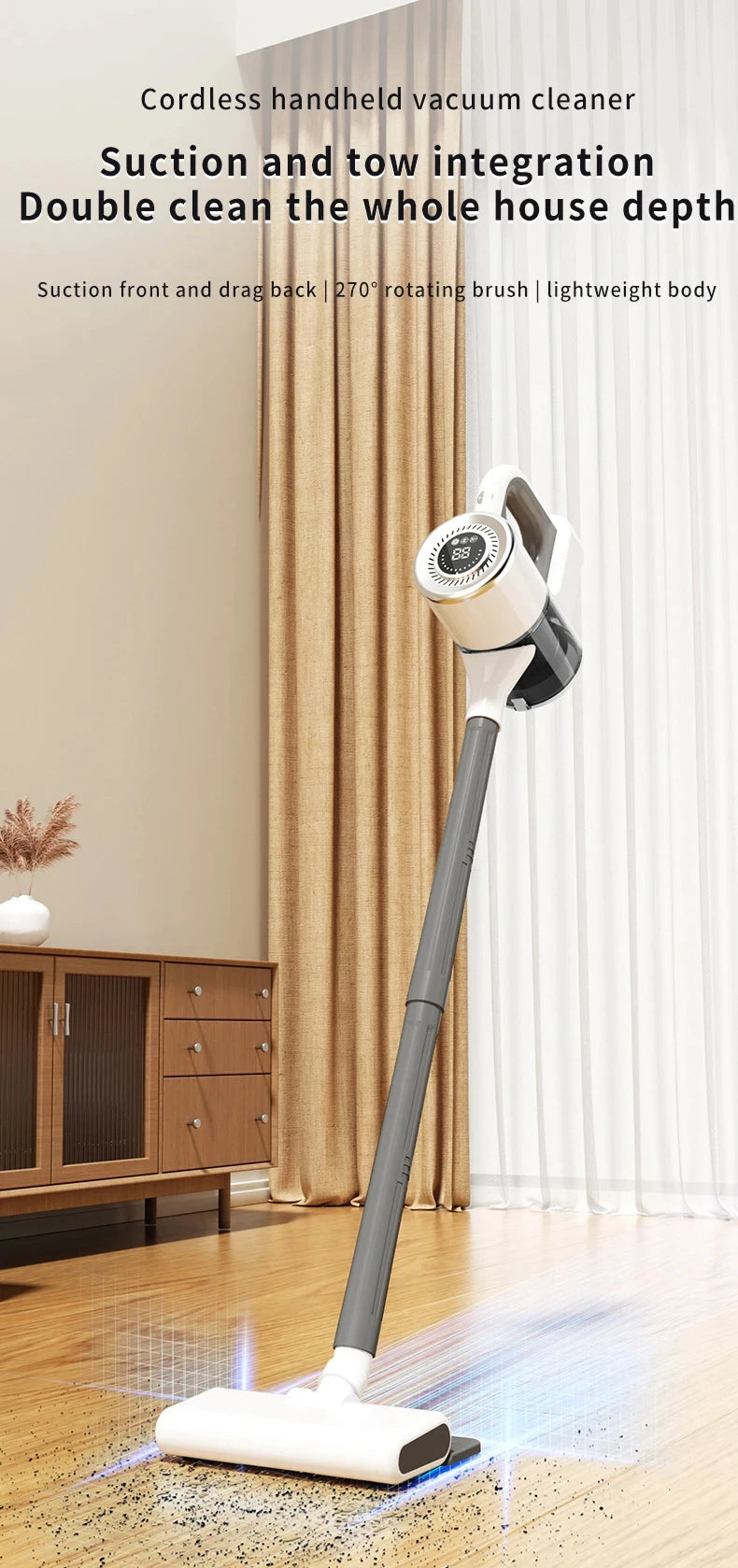 Cordless Lightweight Vacuum Cleaner