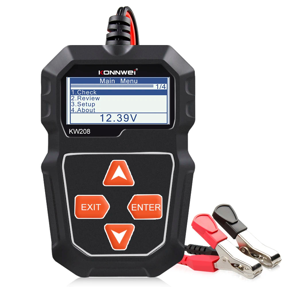 Battery Analyzer & Cranking/Charging Circuit Tester 100-2000CCA