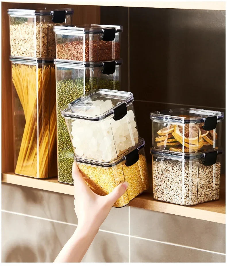Large Capacity Sealed Kitchen Storage Container