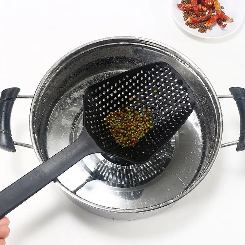 Strainer Spoon & Funnel – Portable Kitchen Cooking Tool