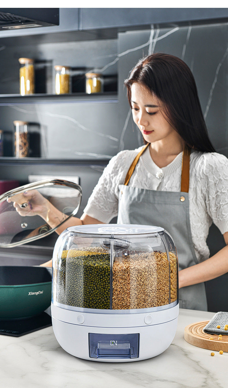 360° Rotating Rice & Cereal Dispenser