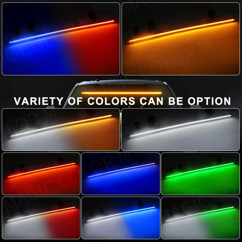 96 LED Strobe Warning Light Bar