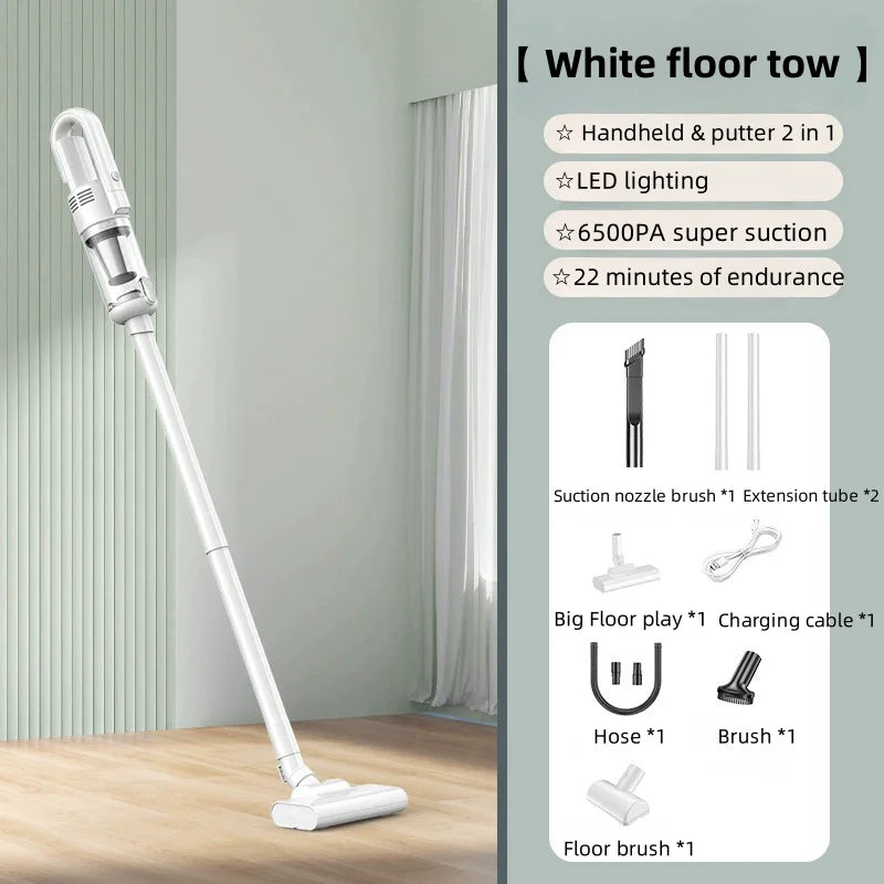 6500Pa Wireless Handheld Car Vacuum Cleaner