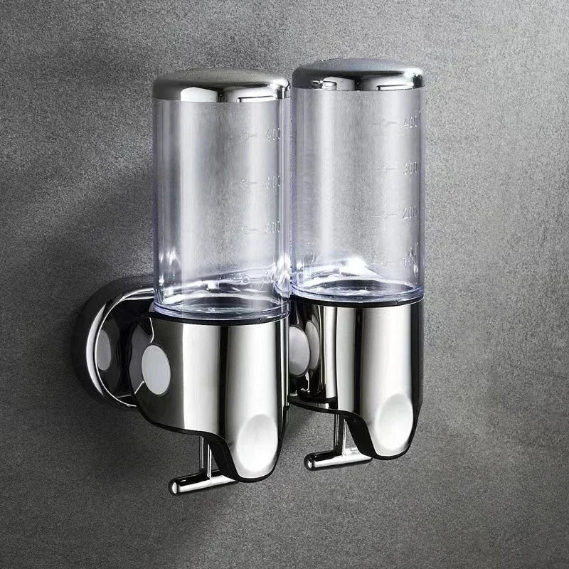 Wall-Mounted Soap & Shampoo Dispenser