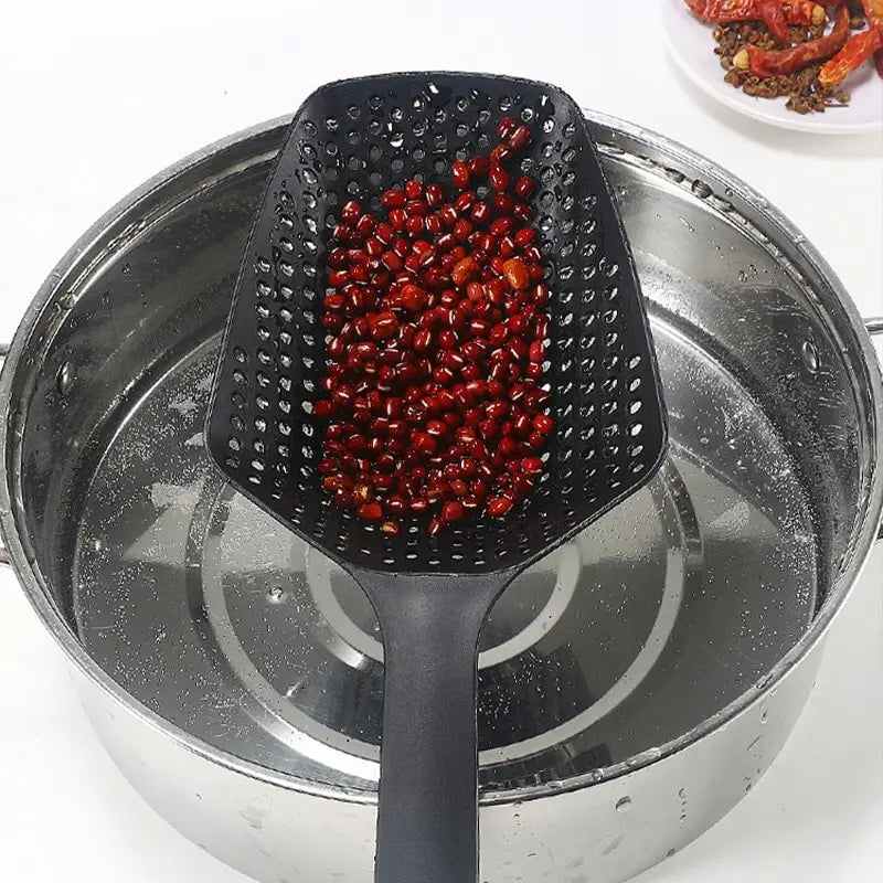 Strainer Spoon & Funnel – Portable Kitchen Cooking Tool