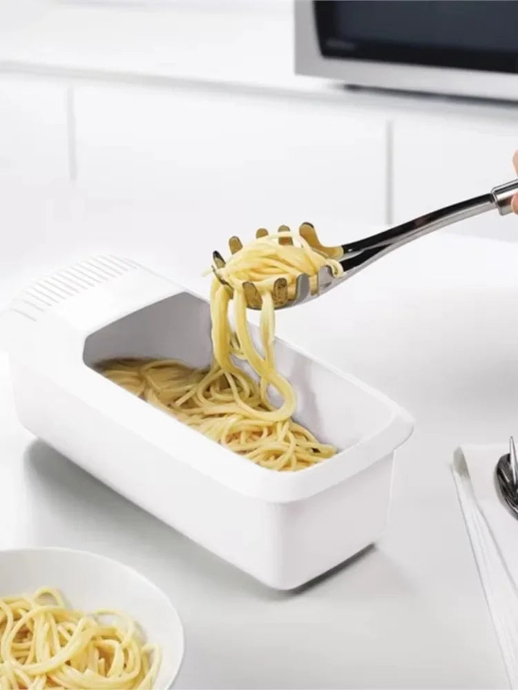 Eco-Friendly Microwave Noodle & Pasta Steamer
