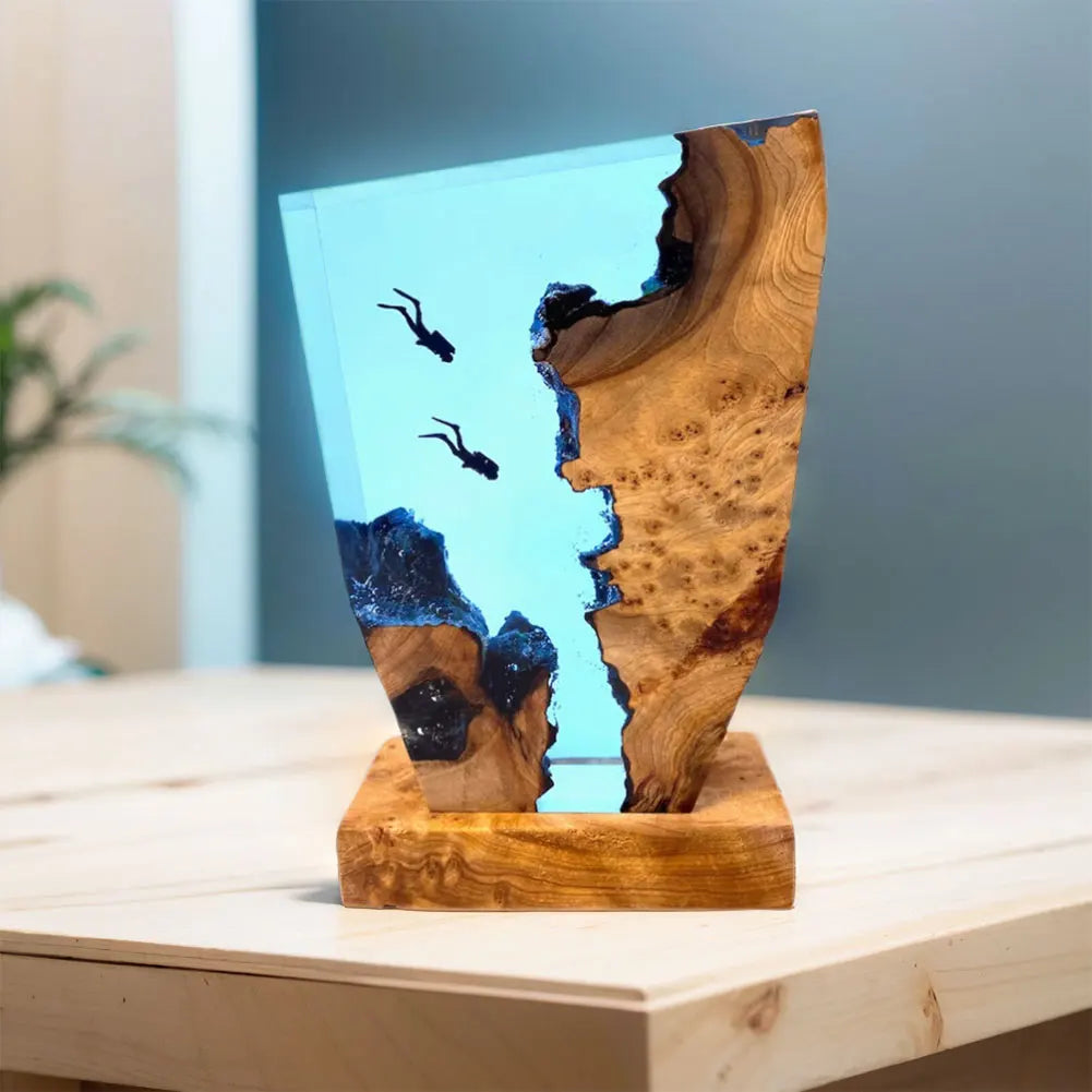 Seabed Exploration Resin Table Light