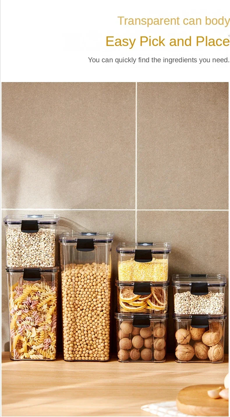 Large Capacity Sealed Kitchen Storage Container