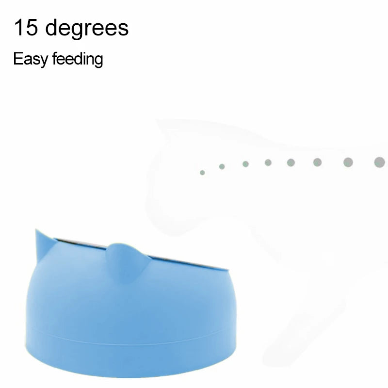 Stainless Steel Cat Bowl – Inclined Pet Feeder
