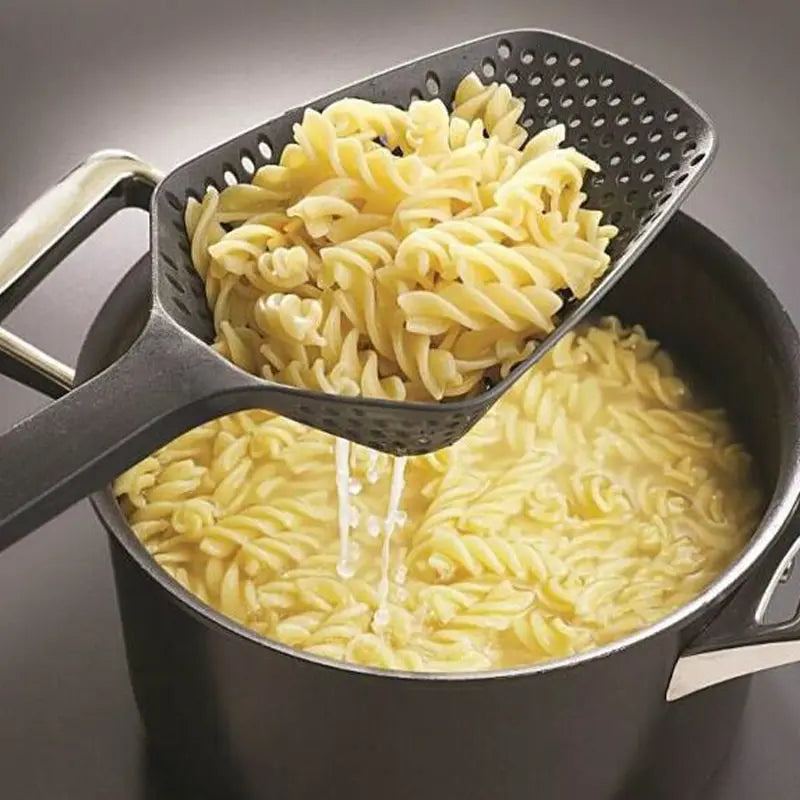 Strainer Spoon & Funnel – Portable Kitchen Cooking Tool