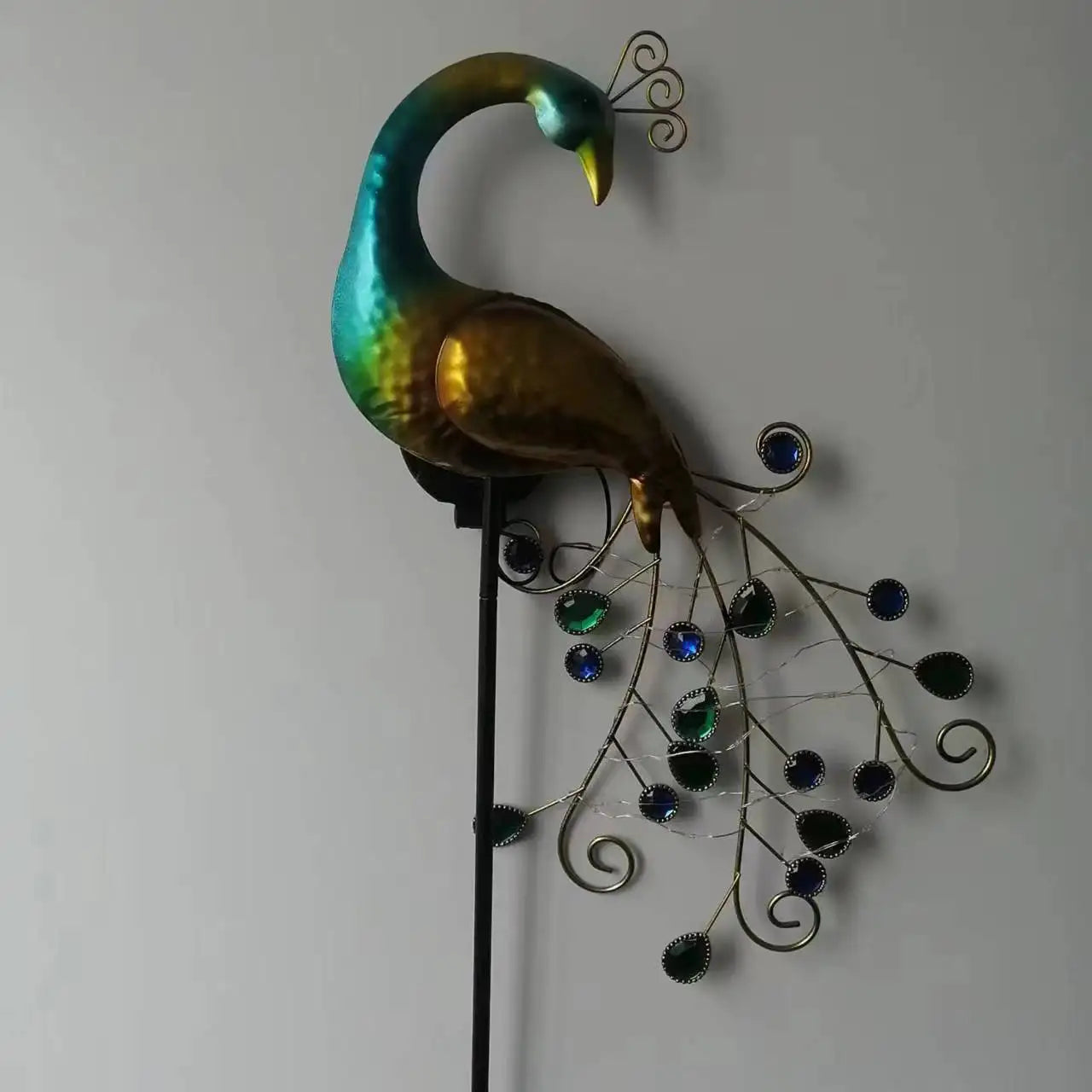 Metal Peacock Garden Decor