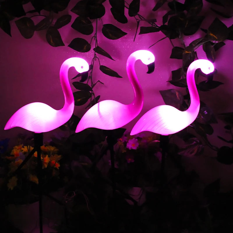 Waterproof Outdoor Flamingo Landscape Light